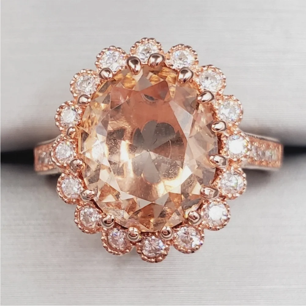 Morganite Ring